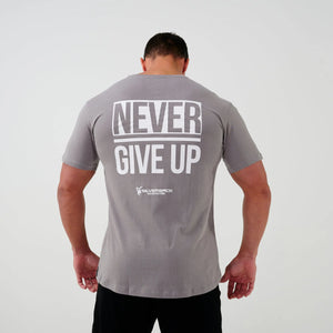 Never Give Up T-Shirt - Silverback Gymwear