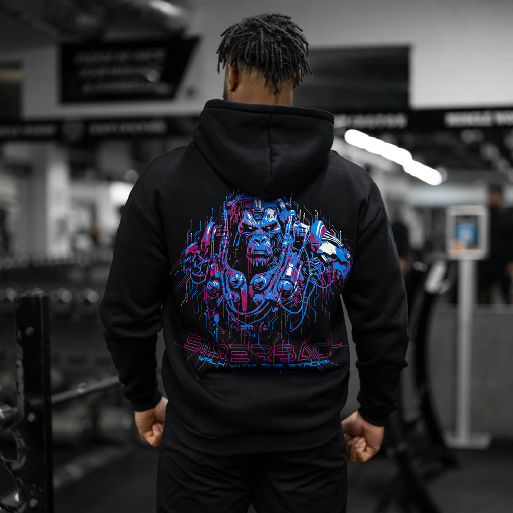 Cyberback Zip Hoodie