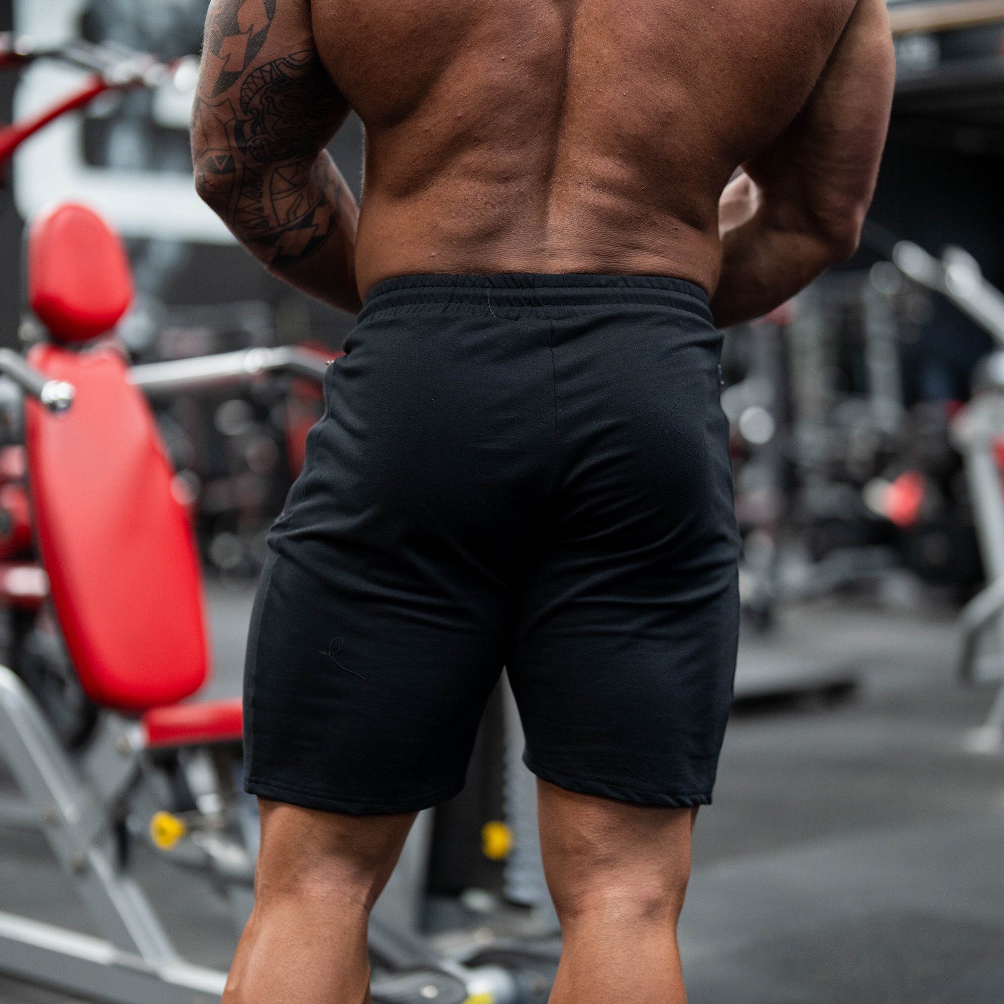 S25 Strength Club Shorts - Limited Edition in Black - SHORTS front view