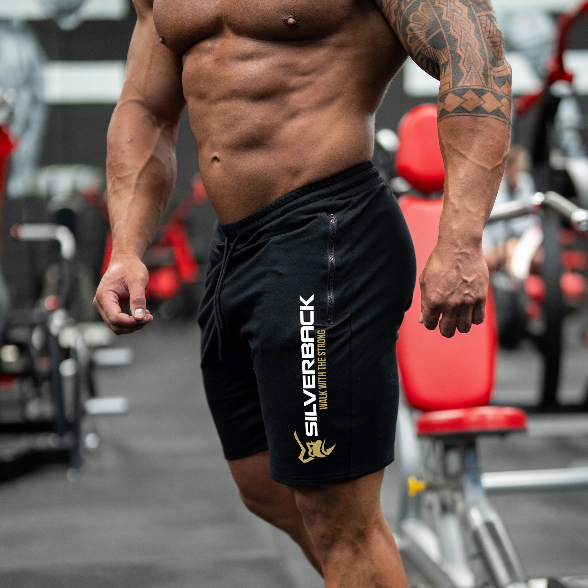 S25 Elements Shorts - Limited Edition in Black - SHORTS front view
