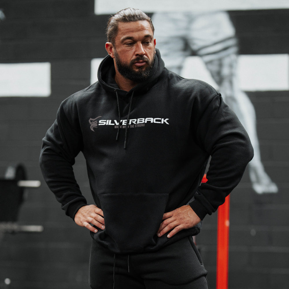 Redemption Pull Hoodie (Limited Edition) - BF2025 in Black - HOODIE front view