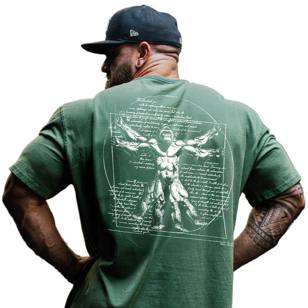 Vitruvian Acid Wash T-Shirt