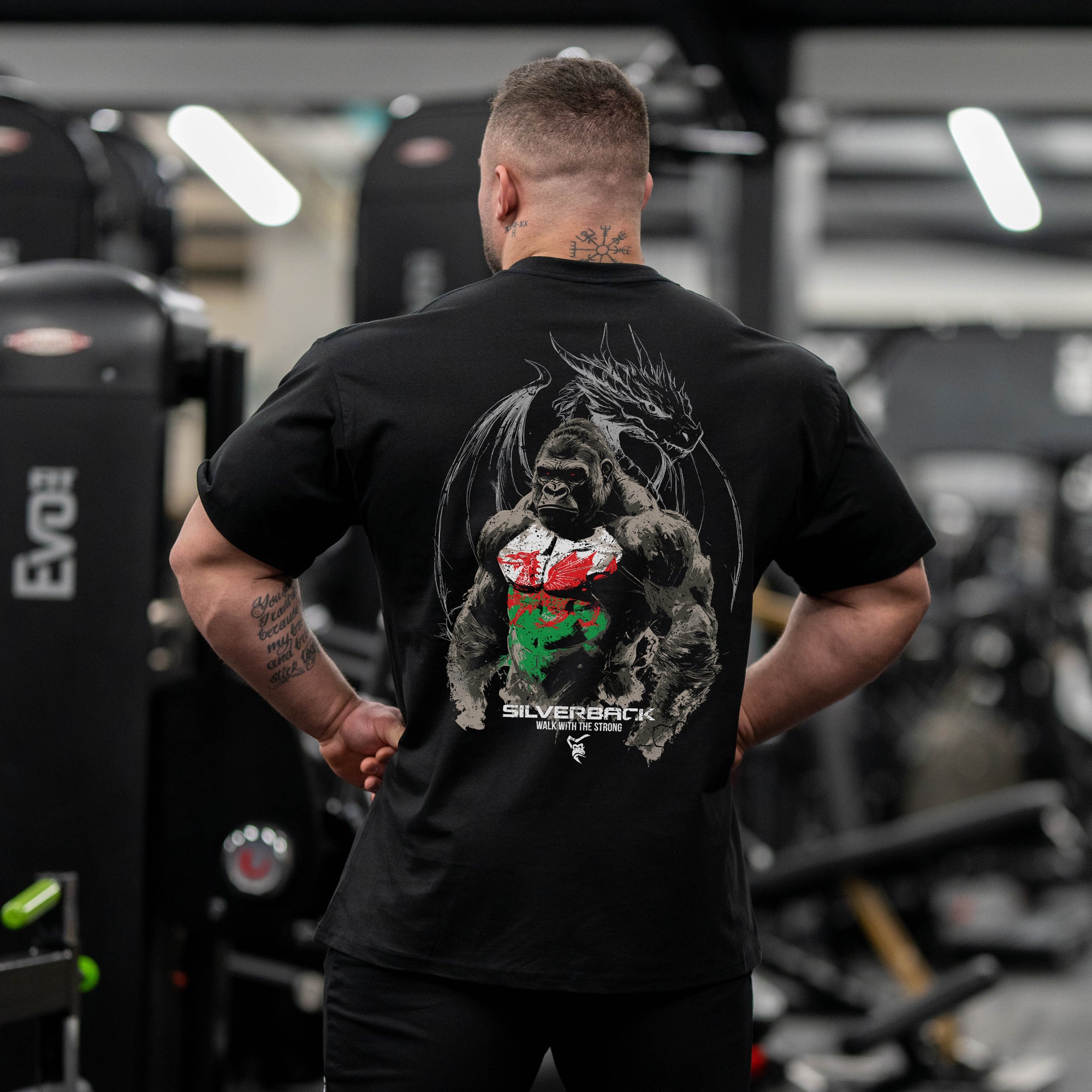 T-shirt Welsh Dragon (Y Ddraig Goch)