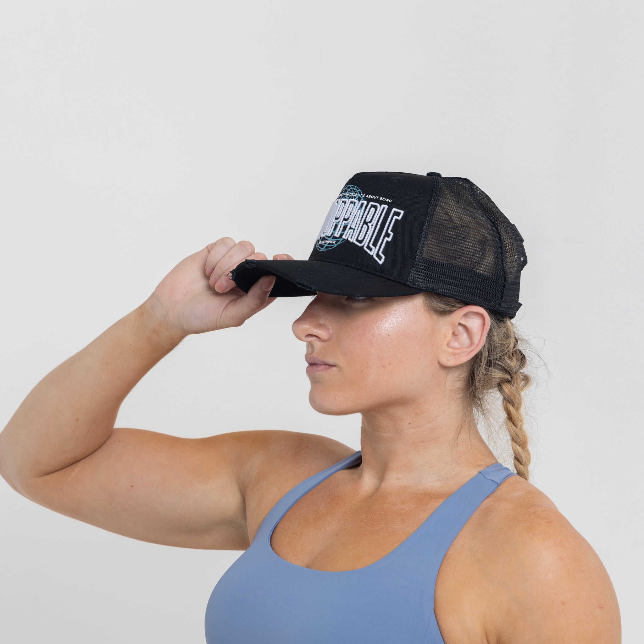Unstoppable Globe Cap Black - Silverback Gymwear