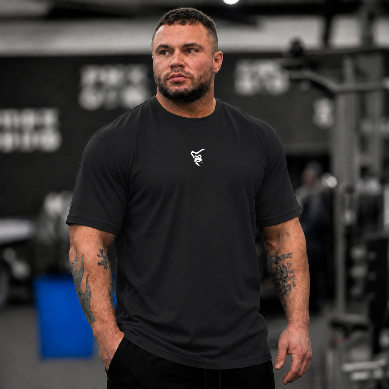 Alpha Relaxed T-Shirt - Black