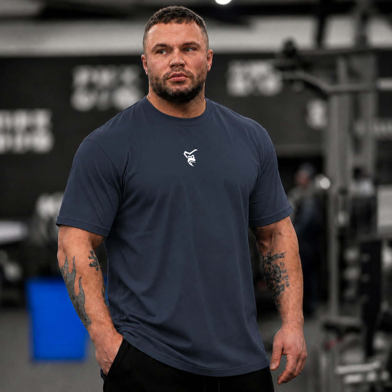 Alpha Relaxed T-Shirt - Navy