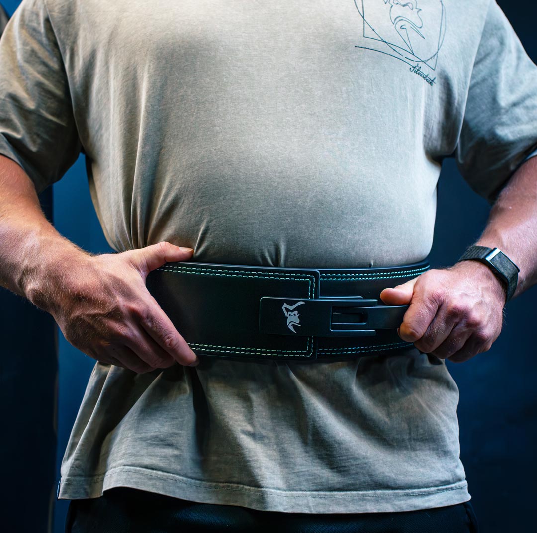 Core 10mm Lever Belt - FORTIS BELT front view