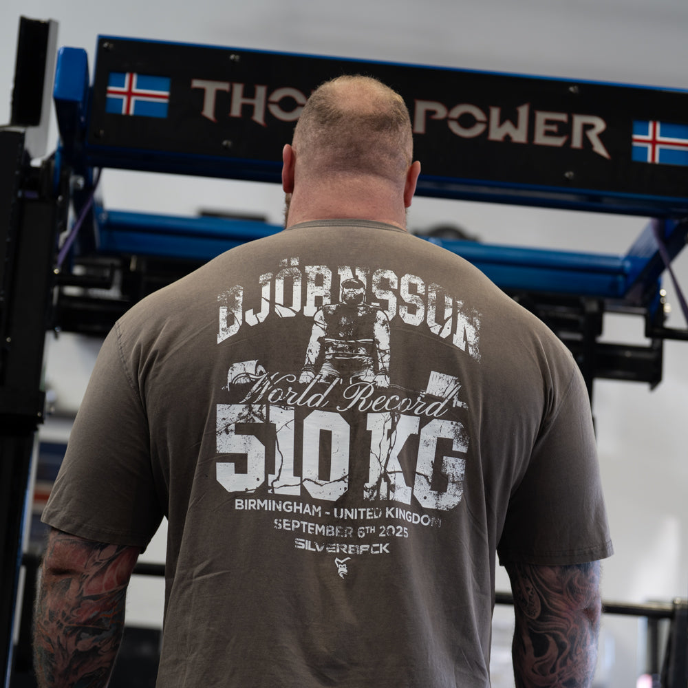 Thor 510 World Record Acid Wash T-Shirt - T-SHIRT front view