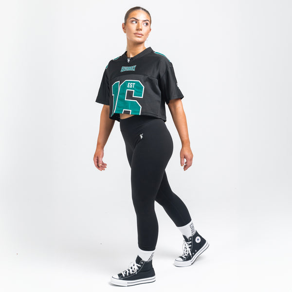 Game Day Crop Jersey - Silverback Gymwear
