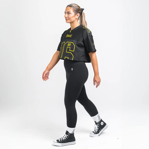 Game Day Crop Jersey - Silverback Gymwear