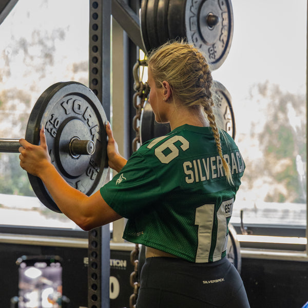 Game Day Crop Jersey - Silverback Gymwear
