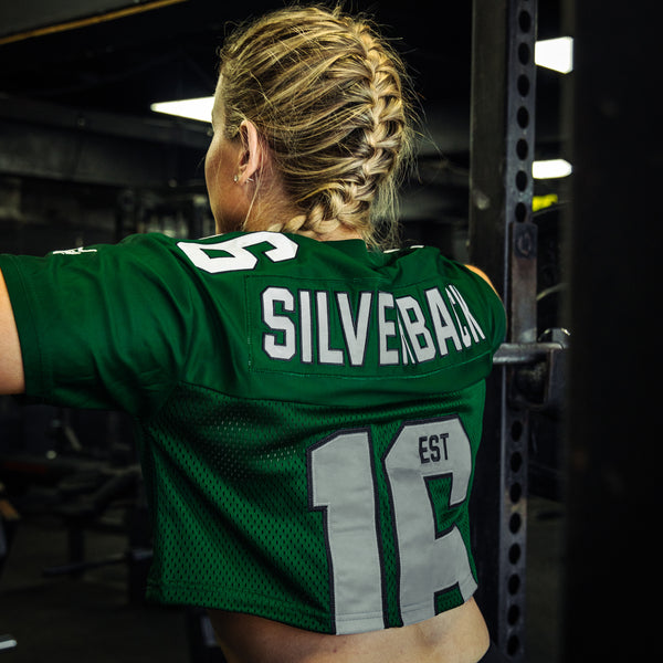 Game Day Crop Jersey - Silverback Gymwear
