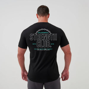 Strength Club Members T-Shirt Silverback Gymwear