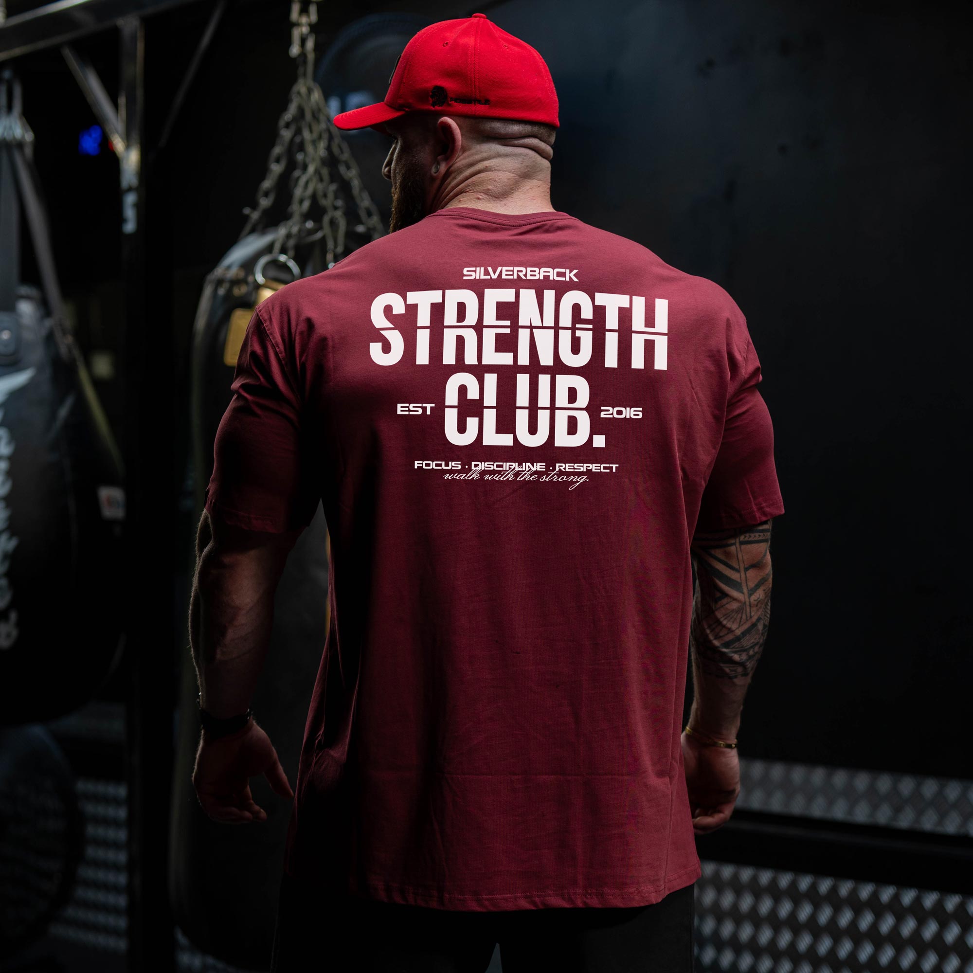 Strength Club T-Shirt - T-SHIRT front view