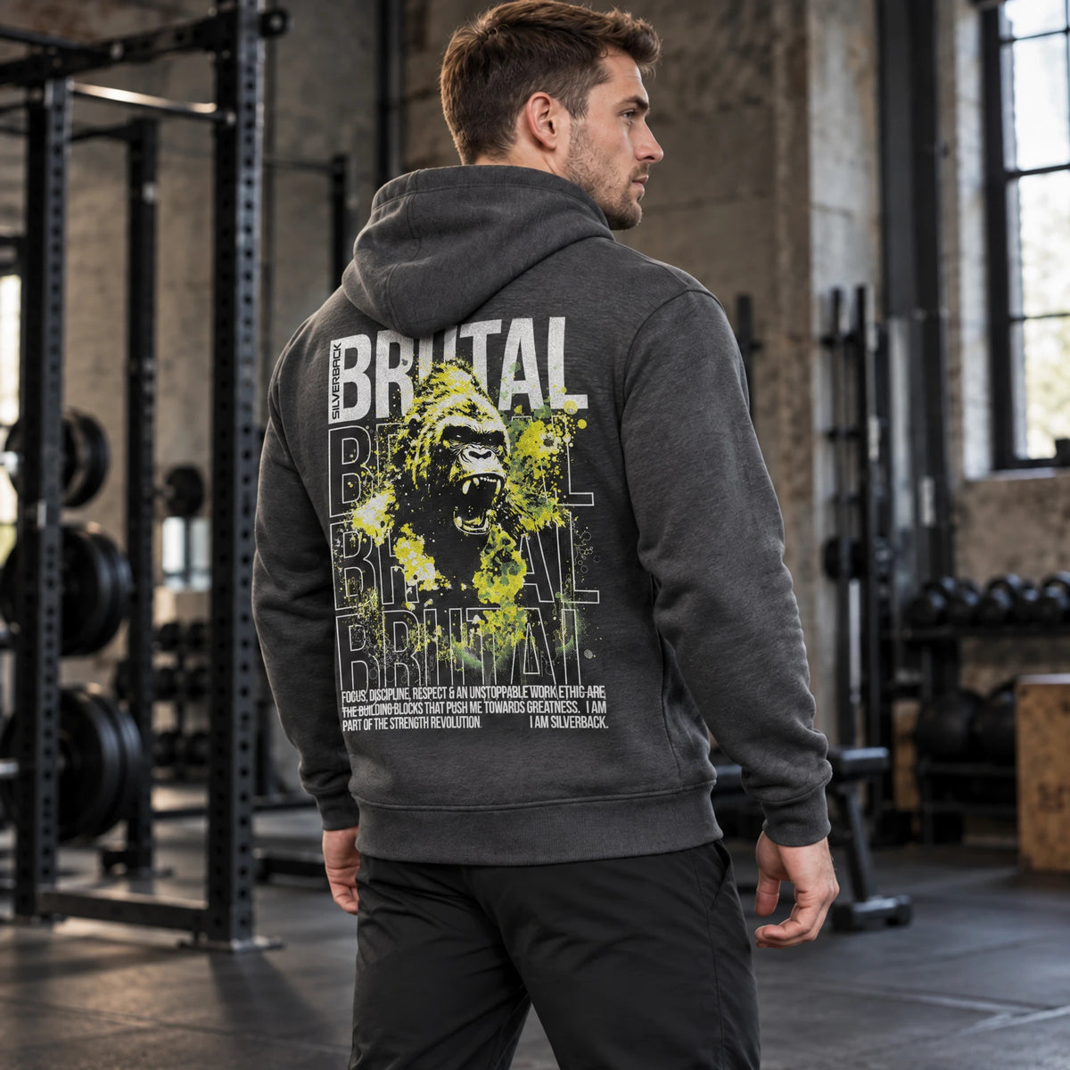 Sudadera Brutal 2.1 Pull - Gris carbón