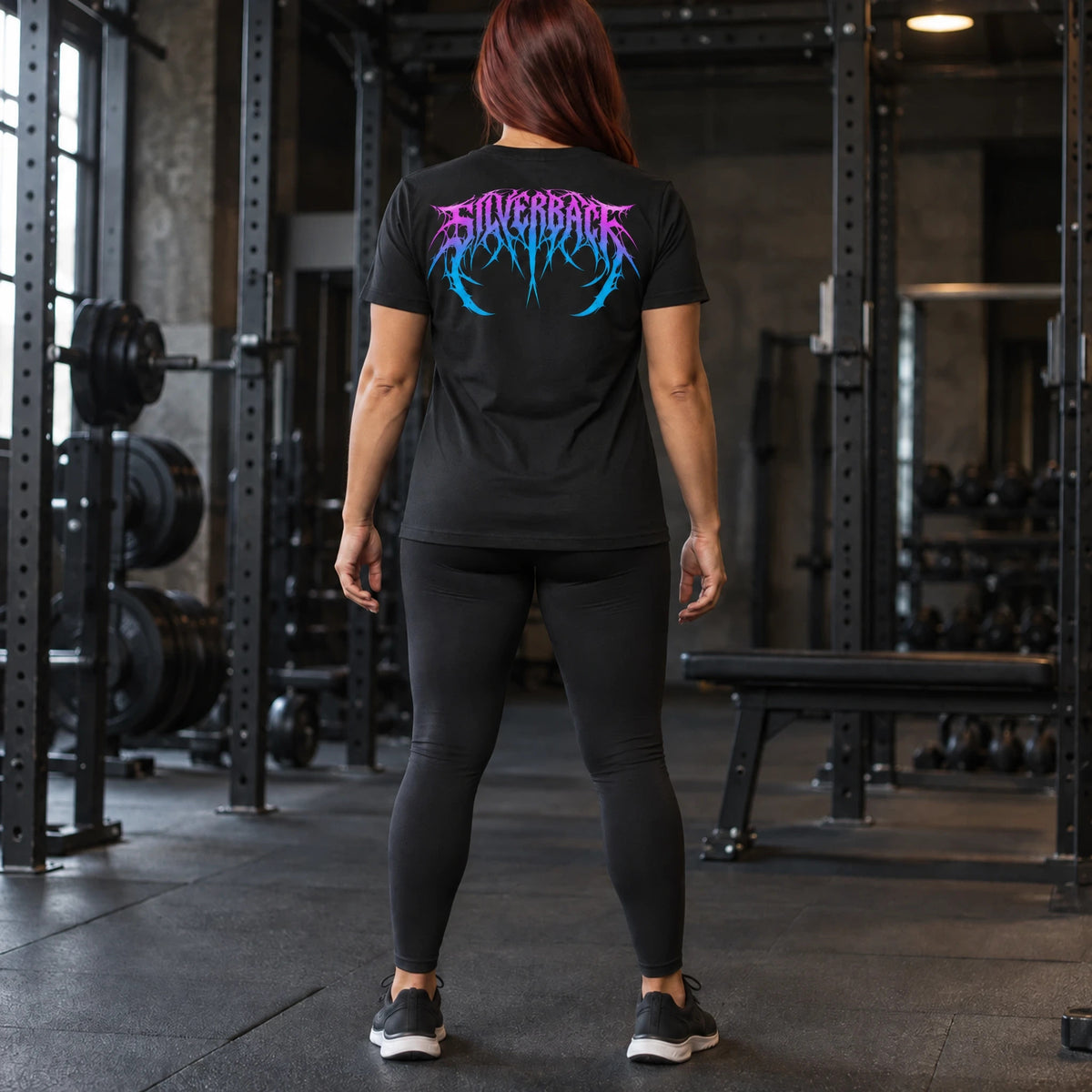 Venom T-shirt - Zwart Neonpaars