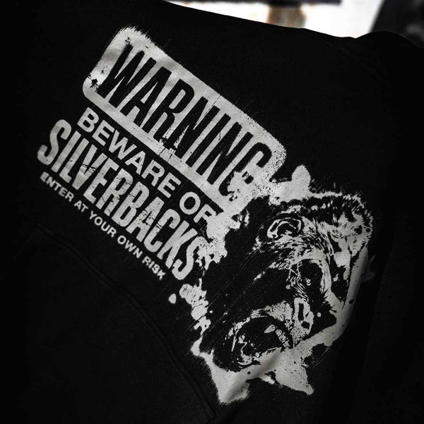 Beware of the Silverbacks Pull Hoodie