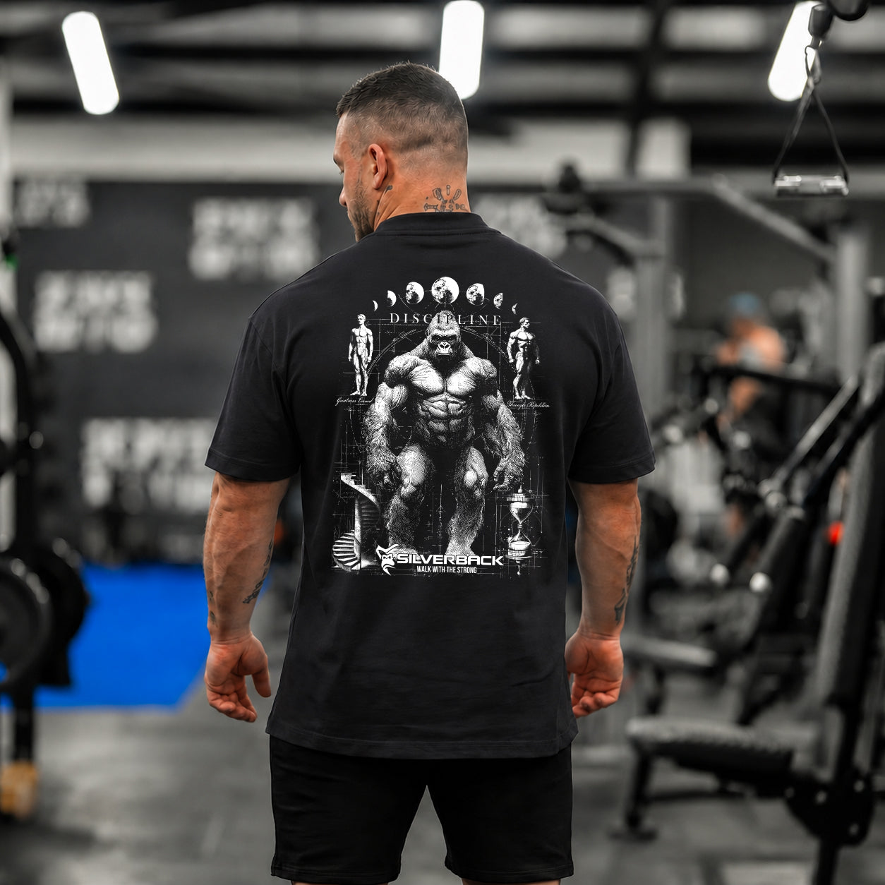 #2 Discipline Relaxed T-Shirt - Black
