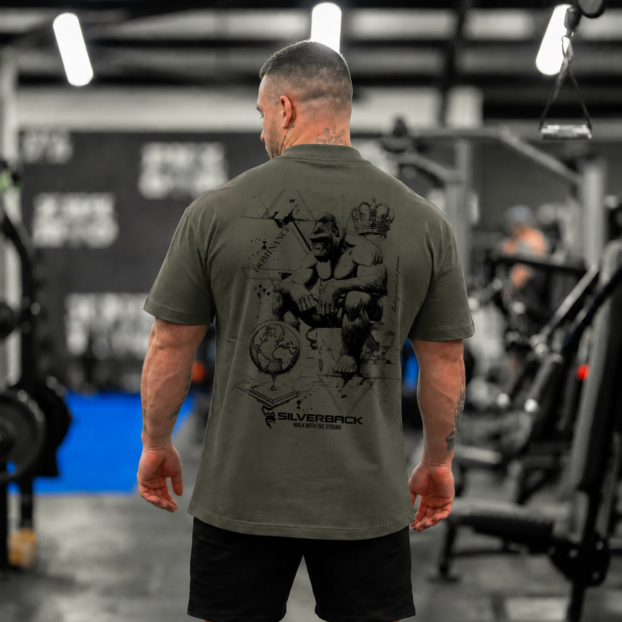 #5 Dominance Relaxed T-Shirt - Khaki Olive