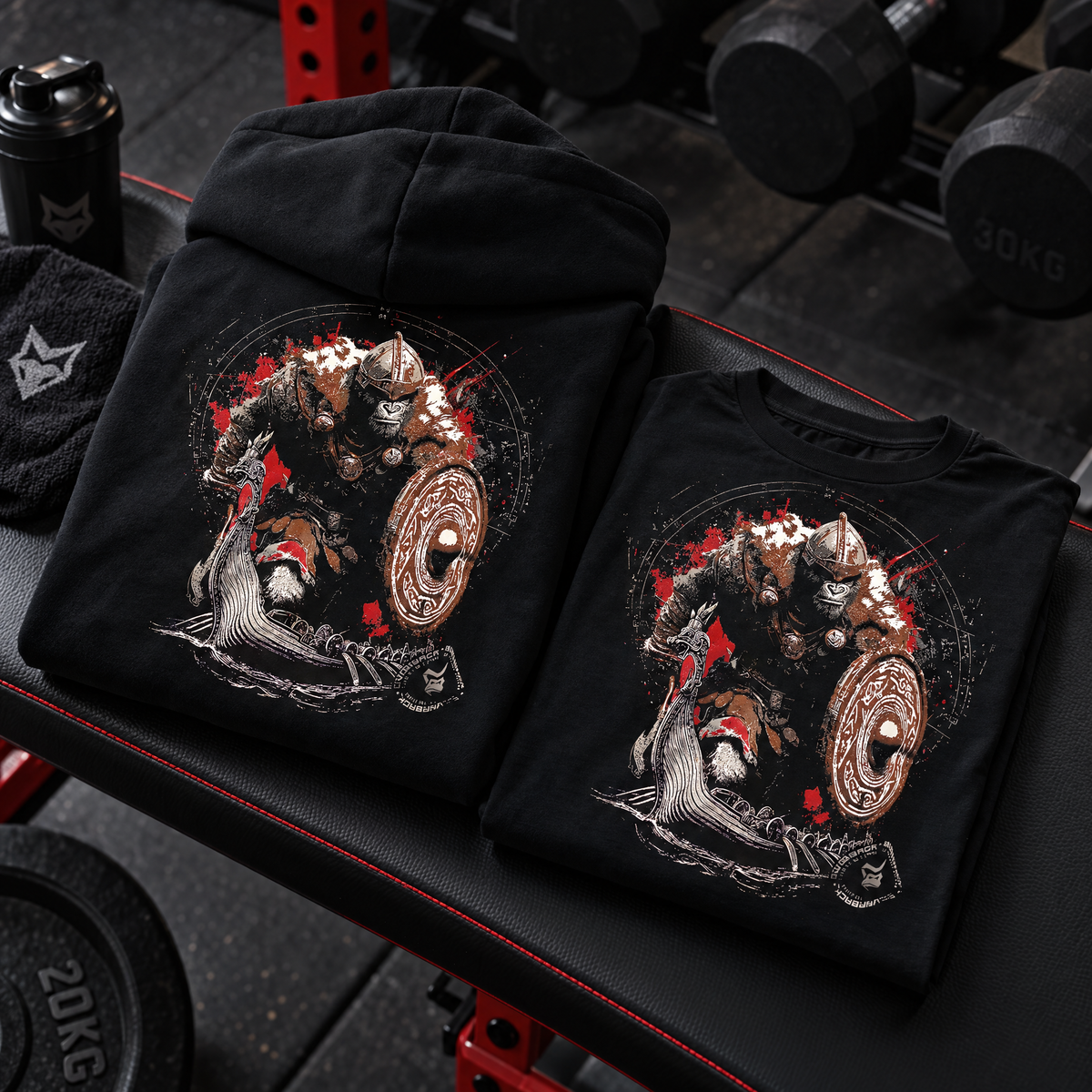Viking Hoodie & T-Shirt Bundle
