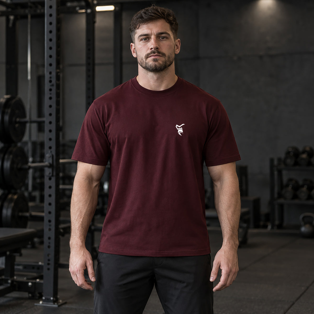 Venom Relaxed T-Shirt - Maroon