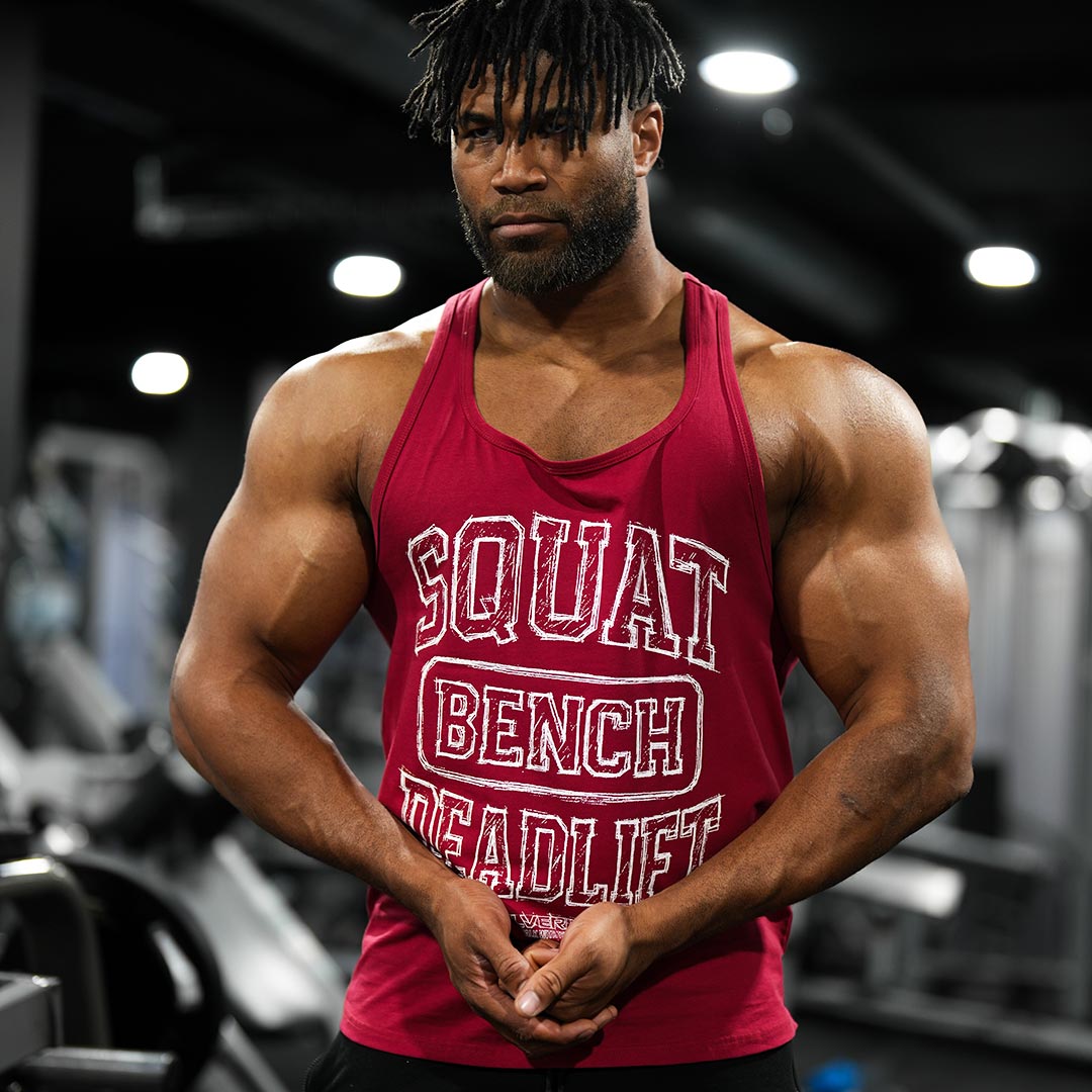 Squat Bench Deadlift Stringer Vest