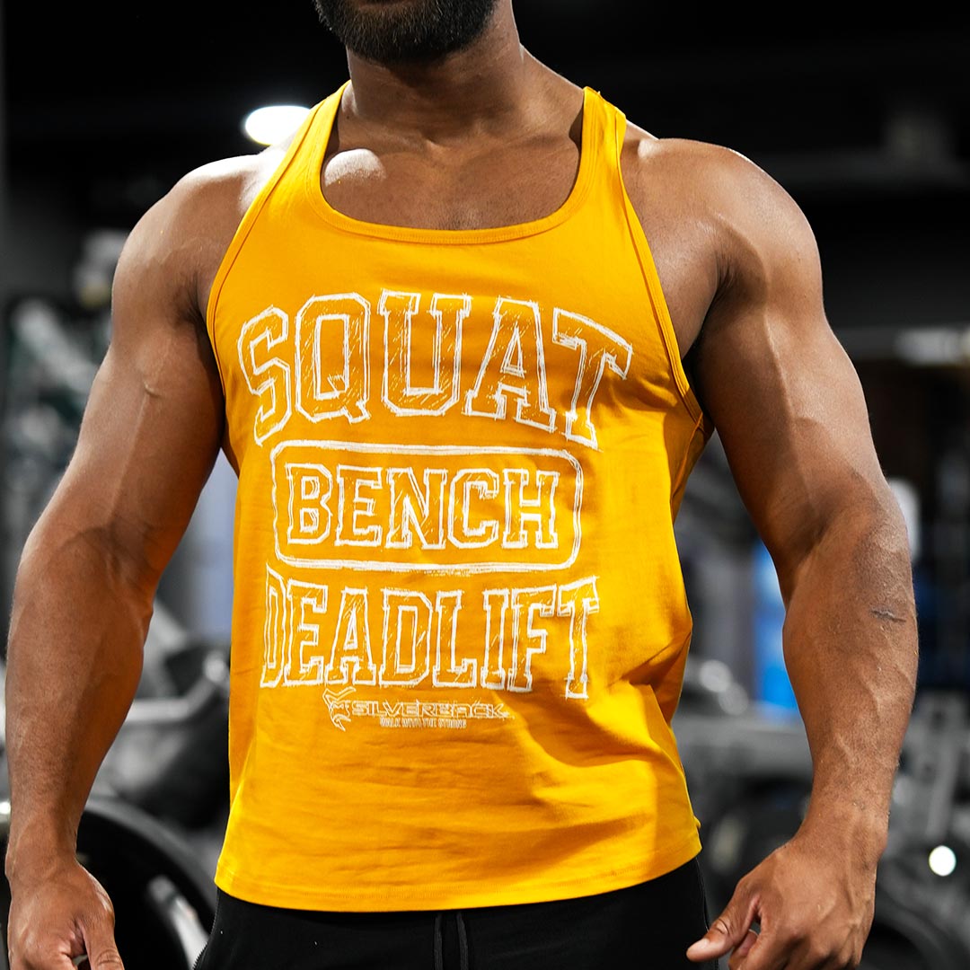 Squat Bench Deadlift Stringer Vest