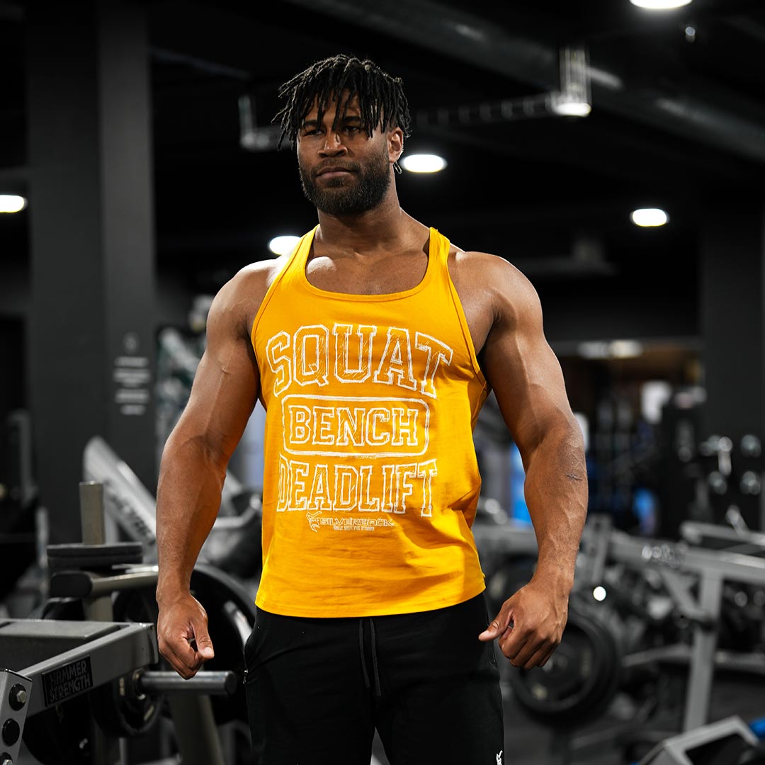 Squat Bench Deadlift Stringer Vest