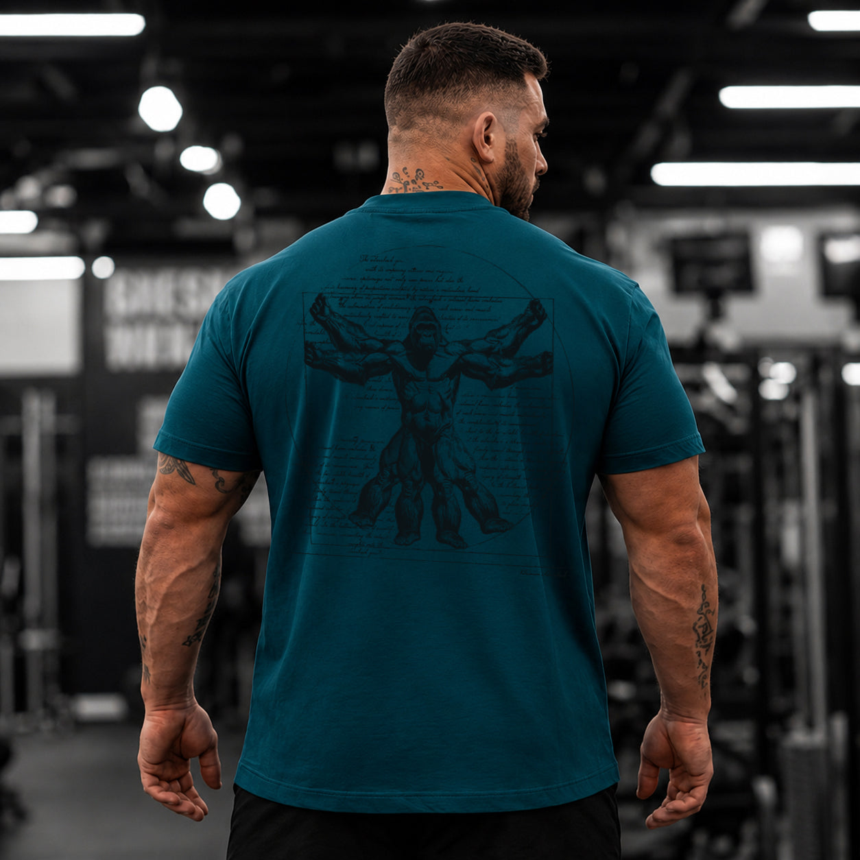 Vitrruvian T-Shirt - Deep Teal