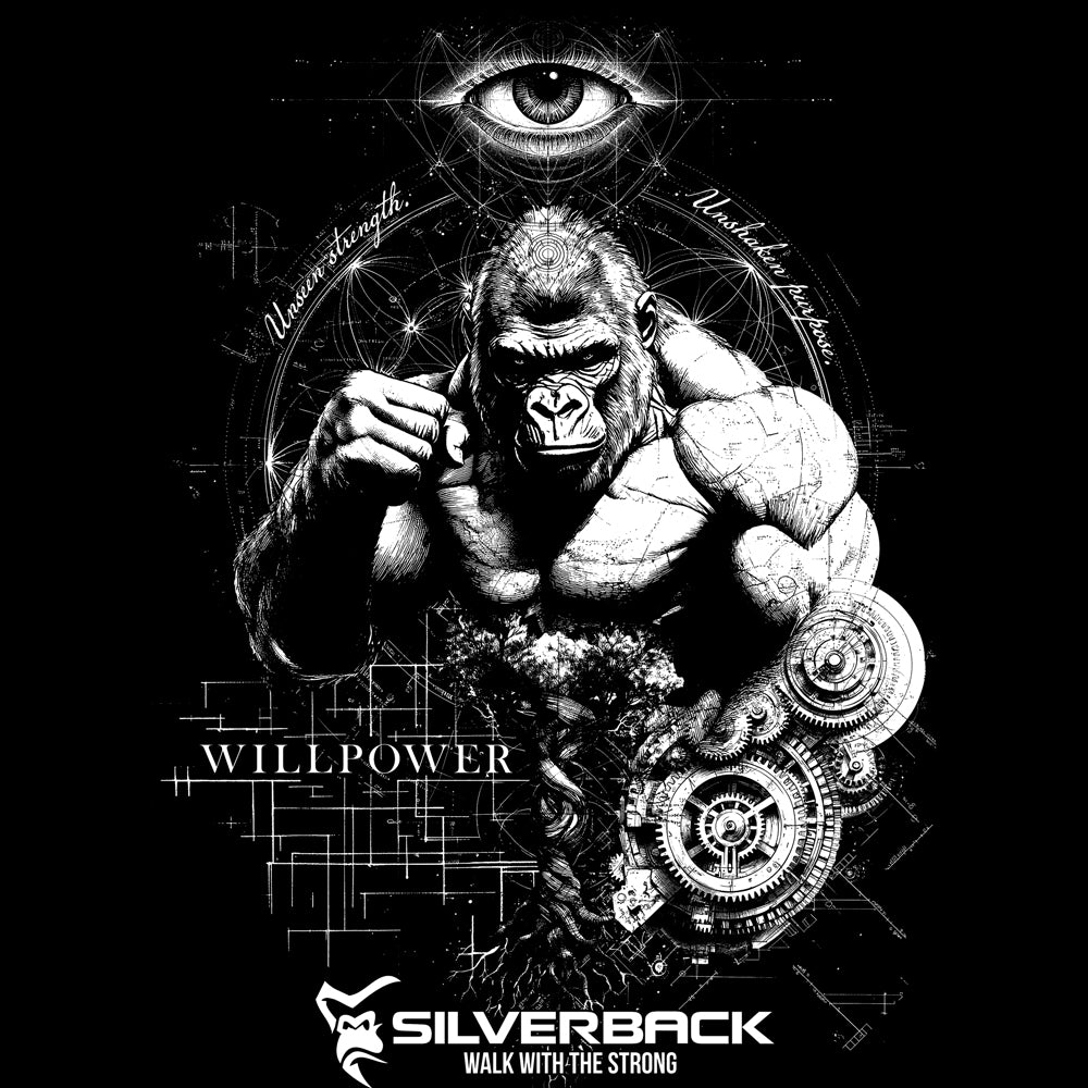 #1 Will Power T-Shirt in Black - T-SHIRT front view