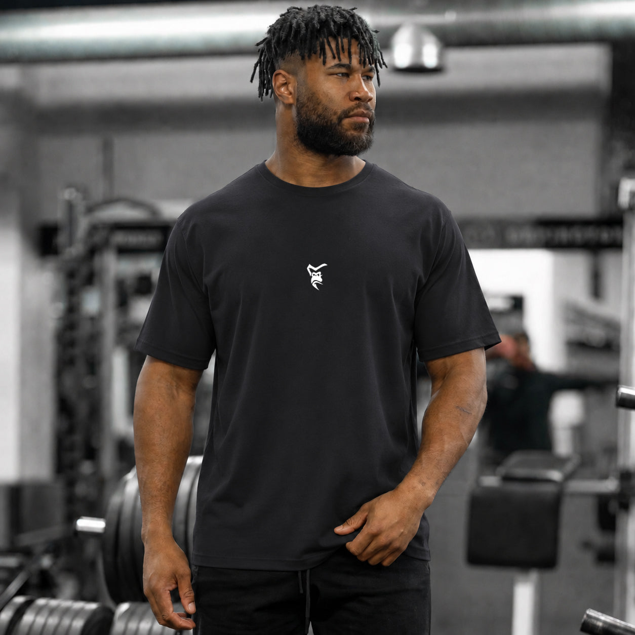 #1 Will Power Relaxed T-Shirt - Black