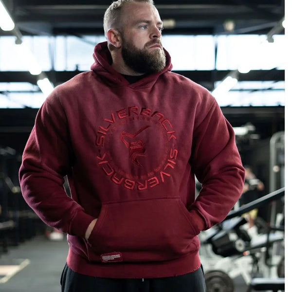 Industria Acid Wash Pull Hoodie - Silverback Gymwear