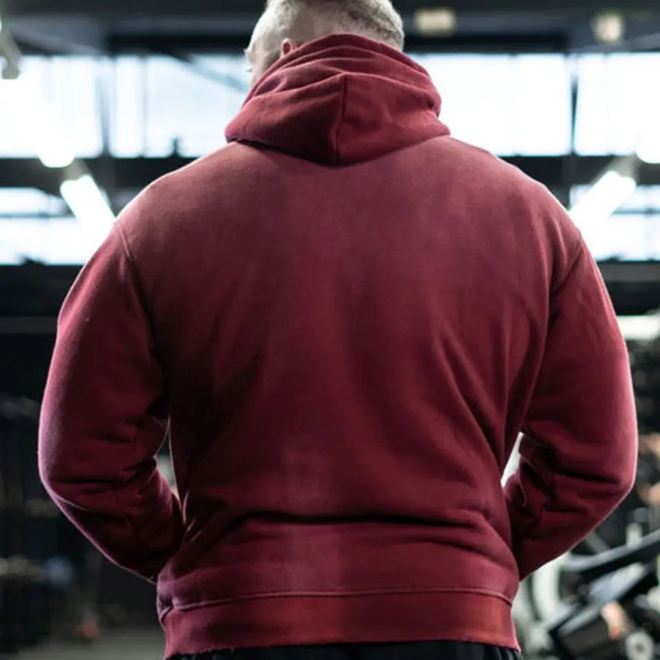 Industria Acid Wash Pull Hoodie - Silverback Gymwear