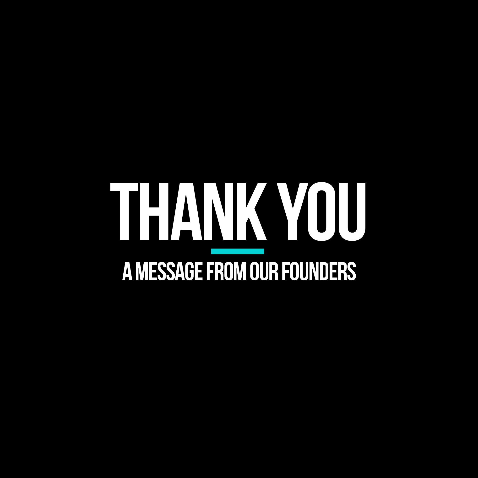 2026 Founders Message