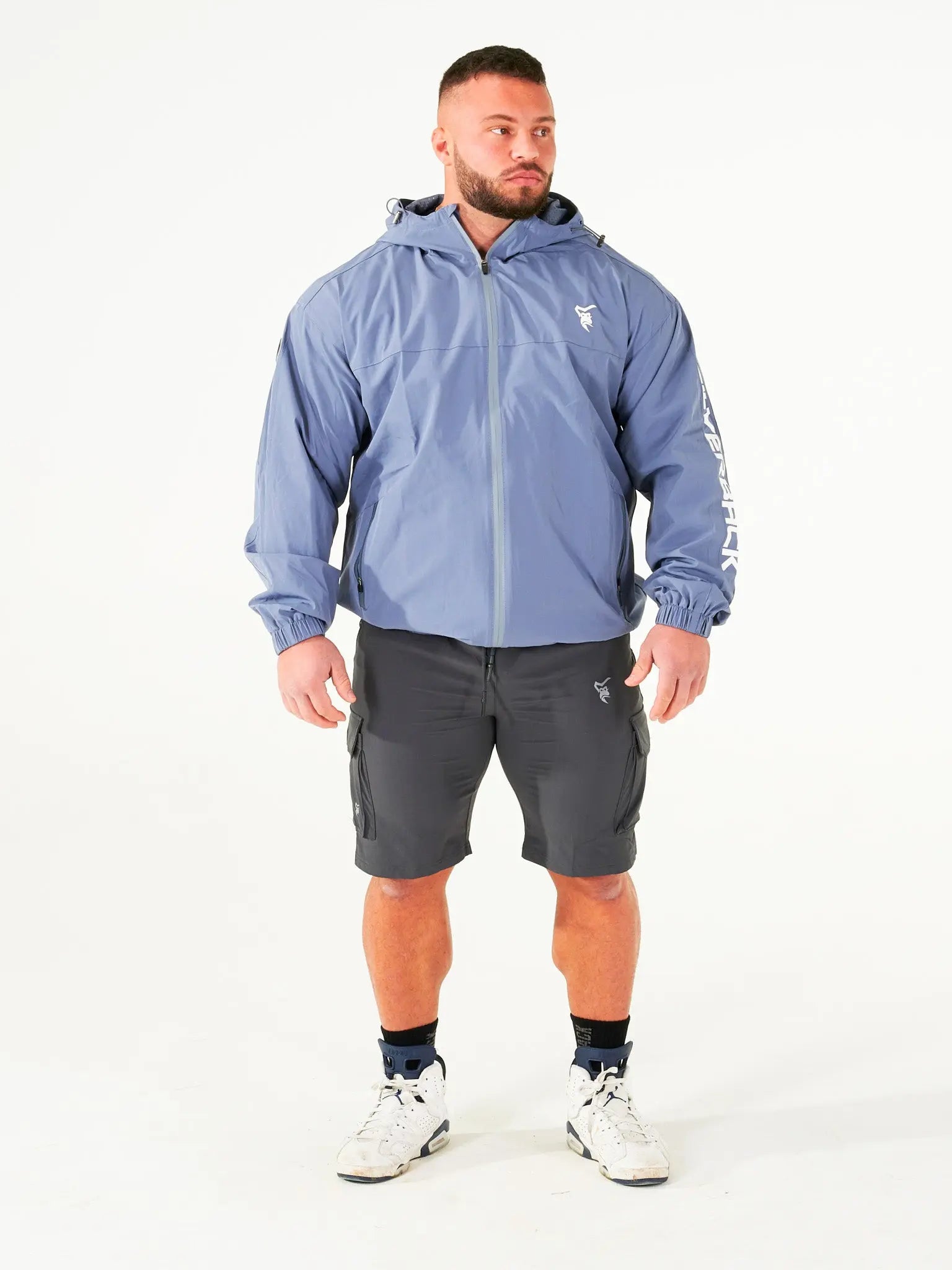 Gym Shell Jacket Fitness & Gym Jackets For Men | Silverback Gymwear
