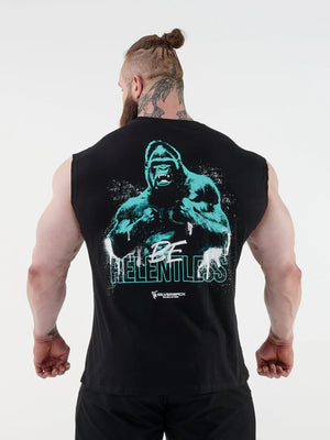 Relentless Sleeveless T-Shirt - Silverback Gymwear
