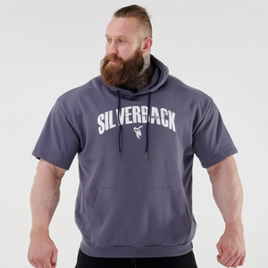 Iron Brotherhood Short Sleeved Pull Hoodie - Silverback Gymwear