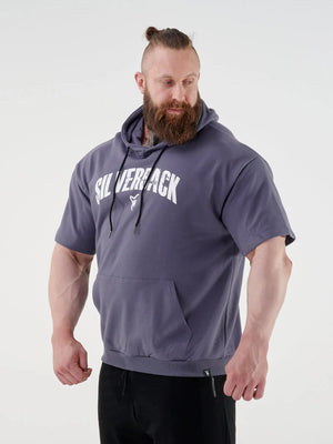Iron Brotherhood Short Sleeved Pull Hoodie - Silverback Gymwear
