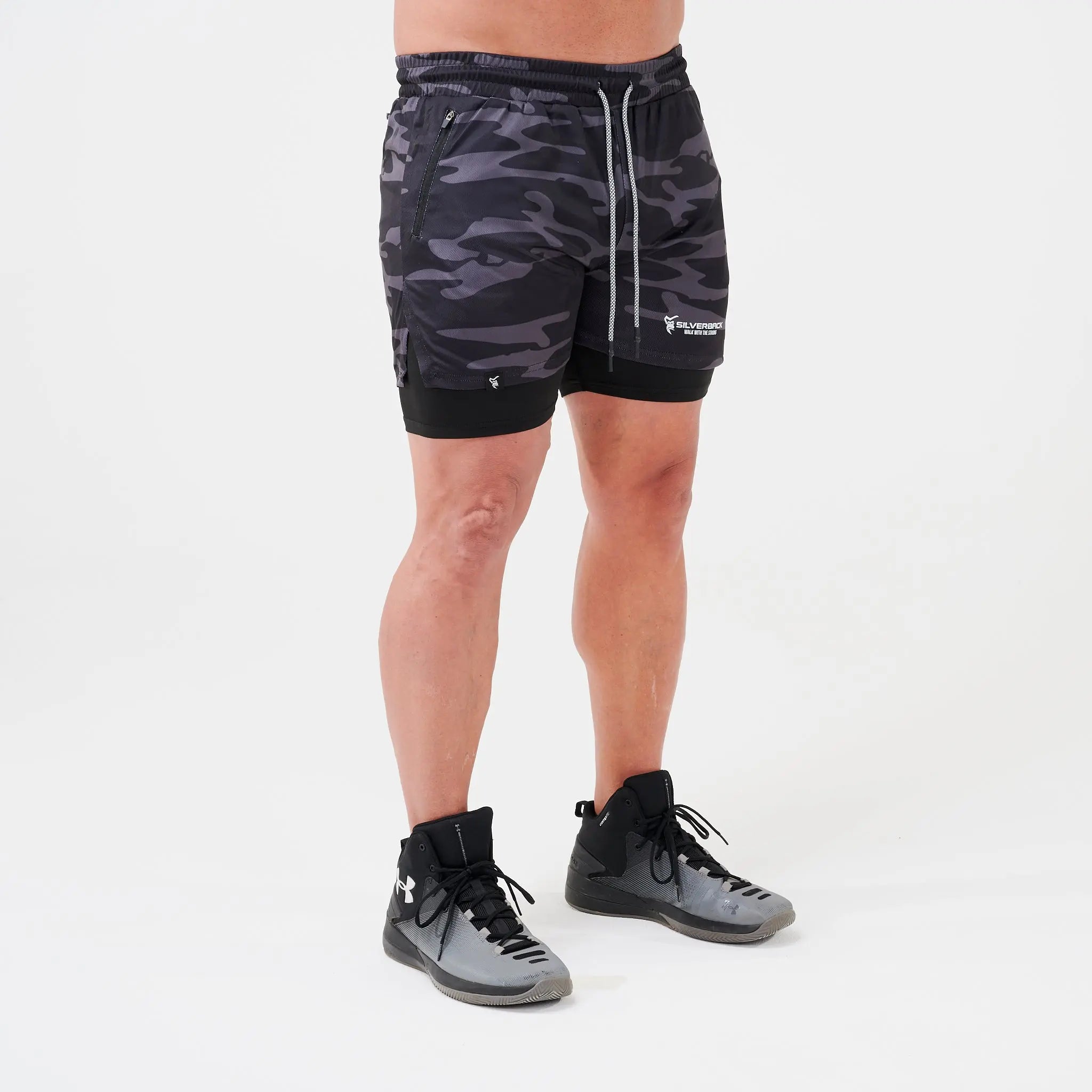 Synergy 2 Way Shorts - Silverback Gymwear
