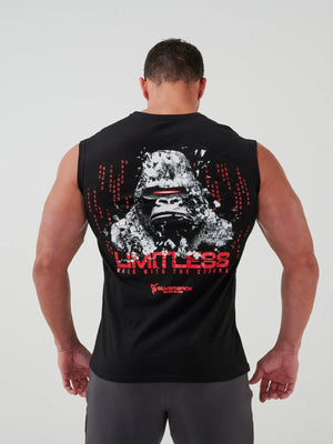 Limitless Sleeveless T-Shirt - Silverback Gymwear