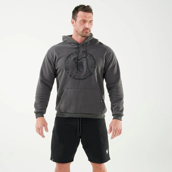 Embroidered Inception Pull Hoodie - Silverback Gymwear