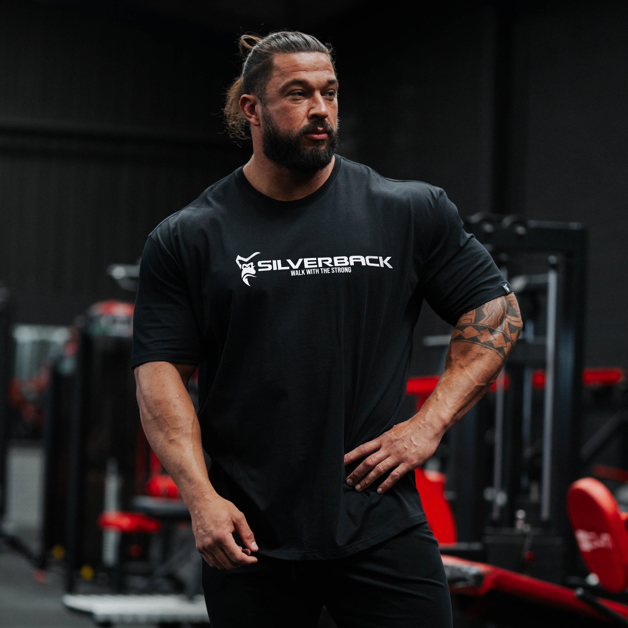 #2 Discipline T-Shirt in Black - T-SHIRT front view