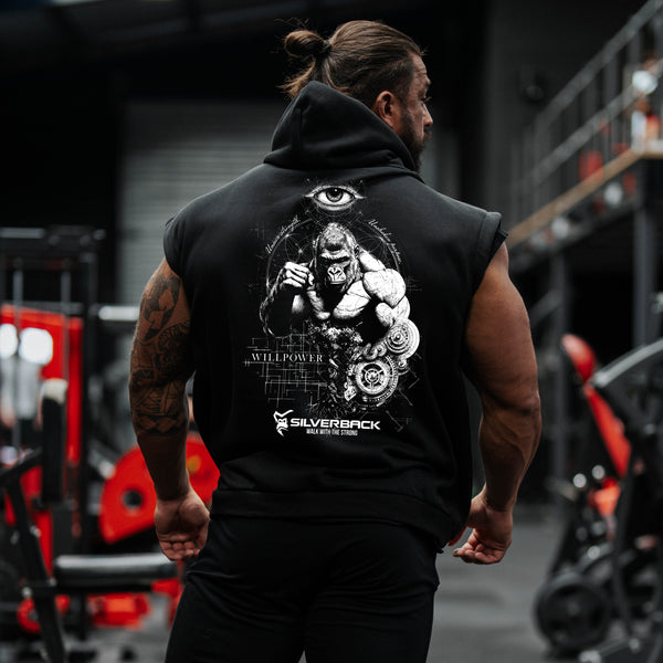 #1 Will Power Sleeveless Hoodie