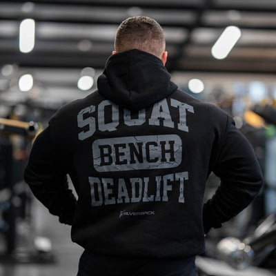 Squat Bench Deadlift Pull Hood