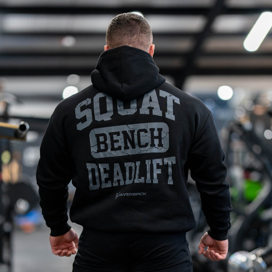 Squat Bench Deadlift Pull Hood