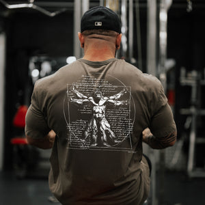 Vitruvian  Acid Wash T-Shirt