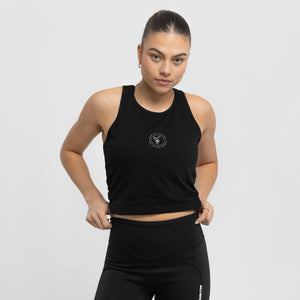 Be Savage Women's Vest Black - Silverback Gymwear