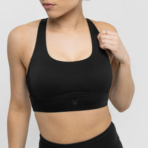 IF - Unstoppable Sports Bra Black Silverback Women