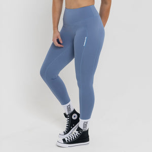 Unstoppable Leggings Blue - Silverback Gymwear