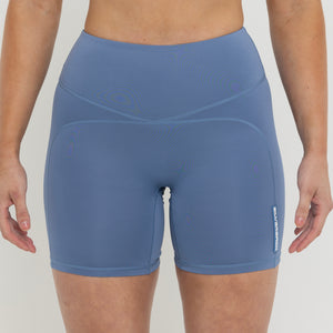 Unstoppable Women's Shorts Blue - Silverback Gymwear